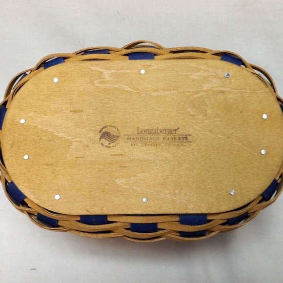 Longaberger 2017 Dresden Bicentennial Basket Rare Manufacture Production Sample - Picture 14 of 16